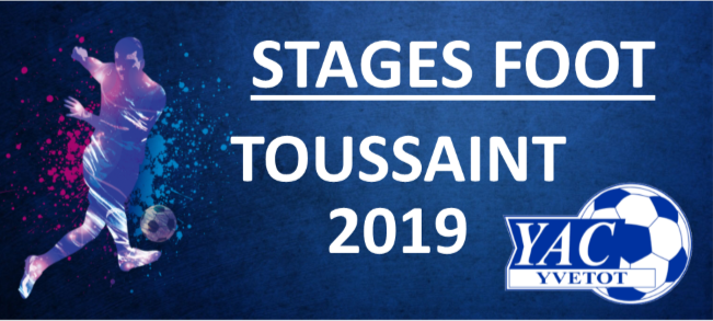 STAGES FOOT TOUSSAINT 2019
