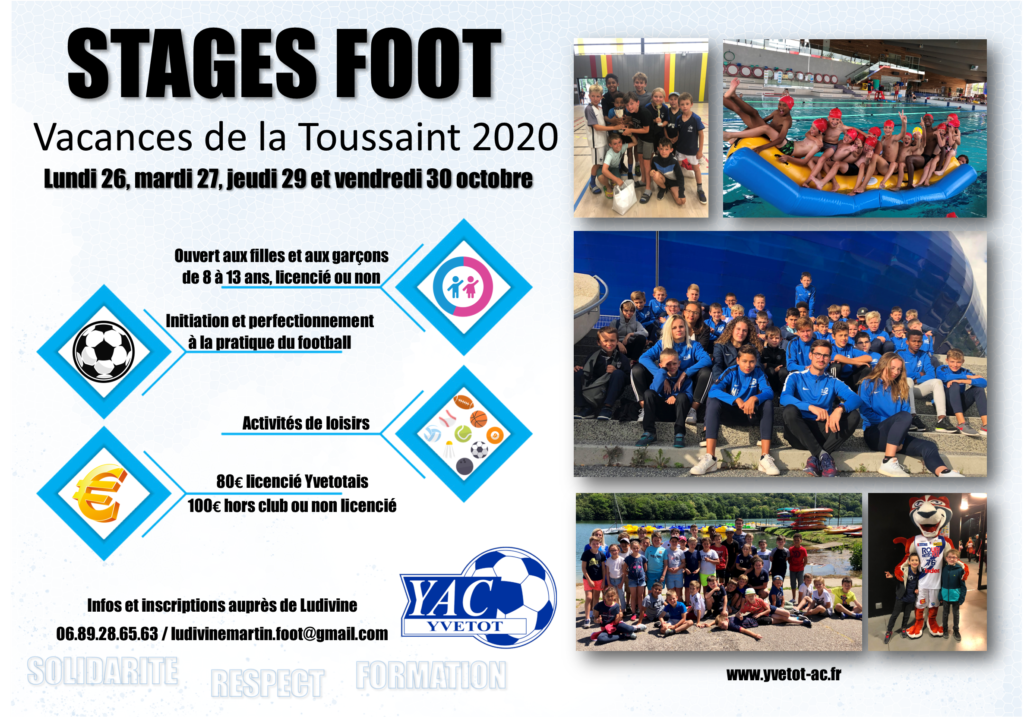 STAGE FOOT TOUSSAINT 2020