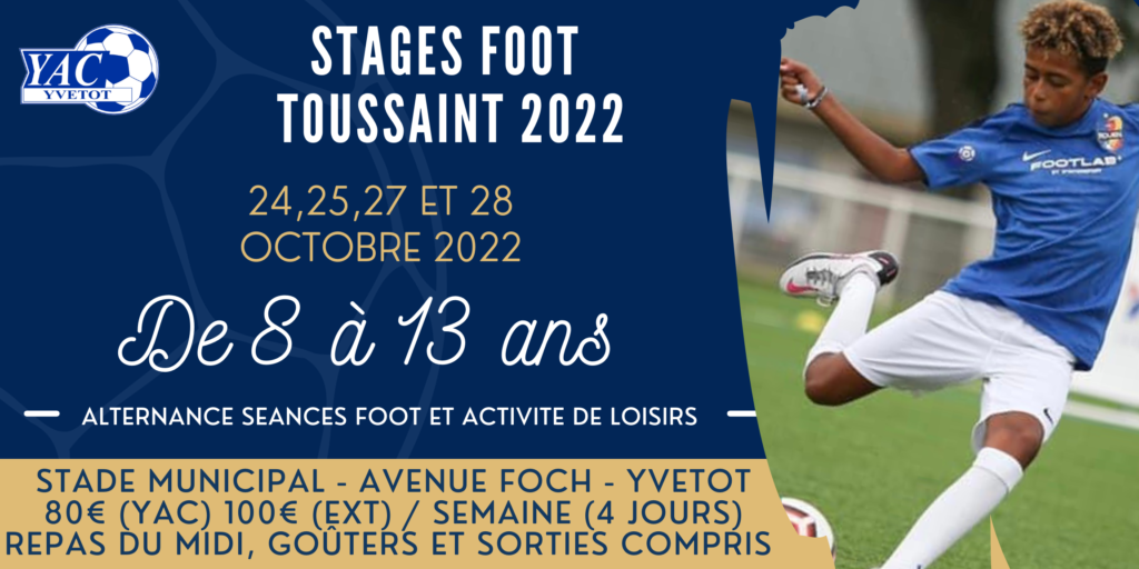 STAGE FOOT OCTOBRE 2022