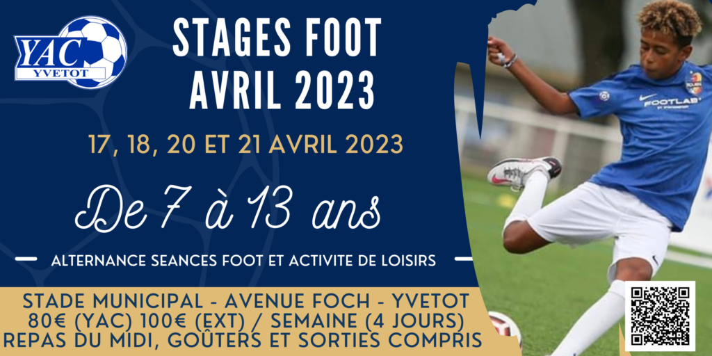 STAGE FOOT PRINTEMPS 2023