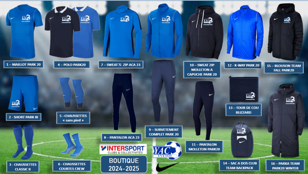 BOUTIQUE SAISON 2024/2025