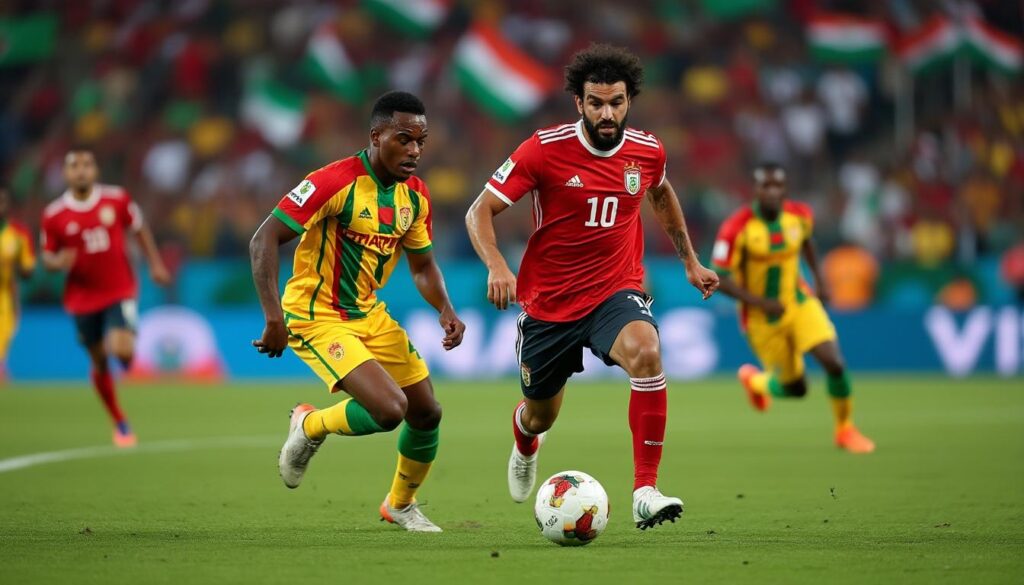 découvrez comment mohamed salah a mené l'égypte à une victoire éprouvante contre le zimbabwe, assurant ainsi un début prometteur pour les pharaons dans la can 2025.