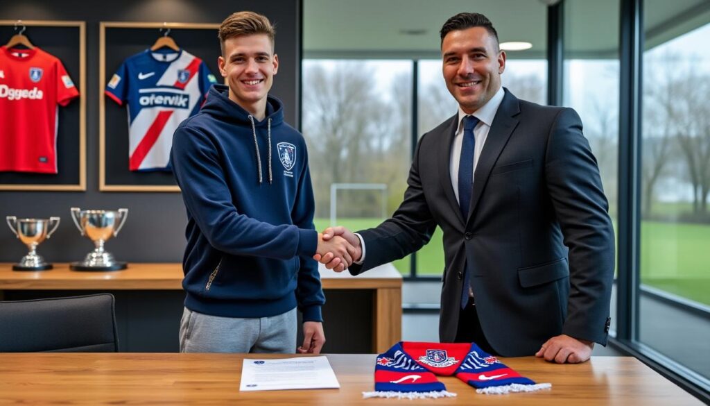 à seulement 16 ans, un jeune prodige du vendée fc la roche réalise son rêve en signant un contrat professionnel avec le stade brestois, marquant le début d'une prometteuse carrière dans le football.