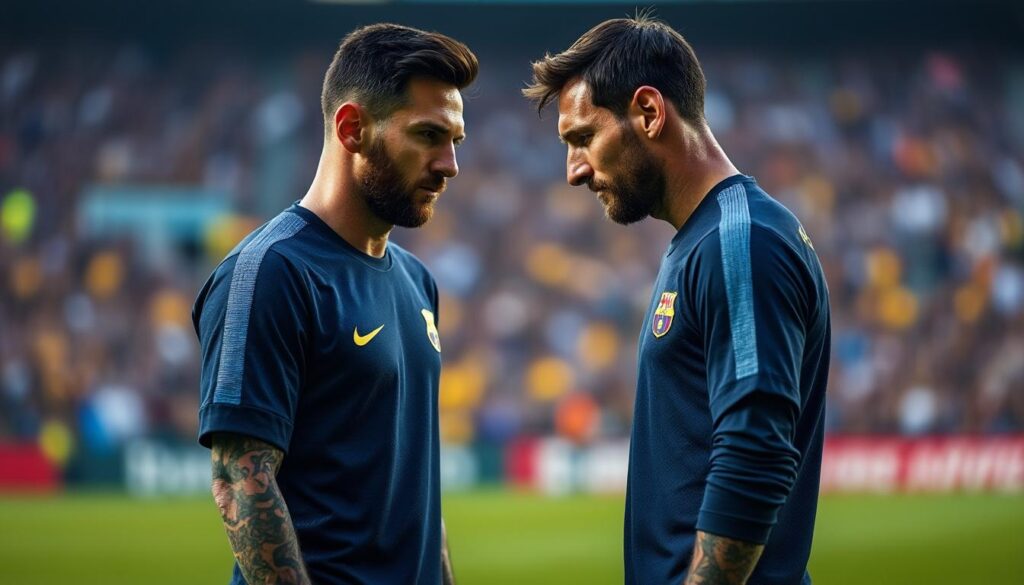 vitinha dément fermement les rumeurs de tensions avec lionel messi et exprime son profond respect pour le maestro du football.