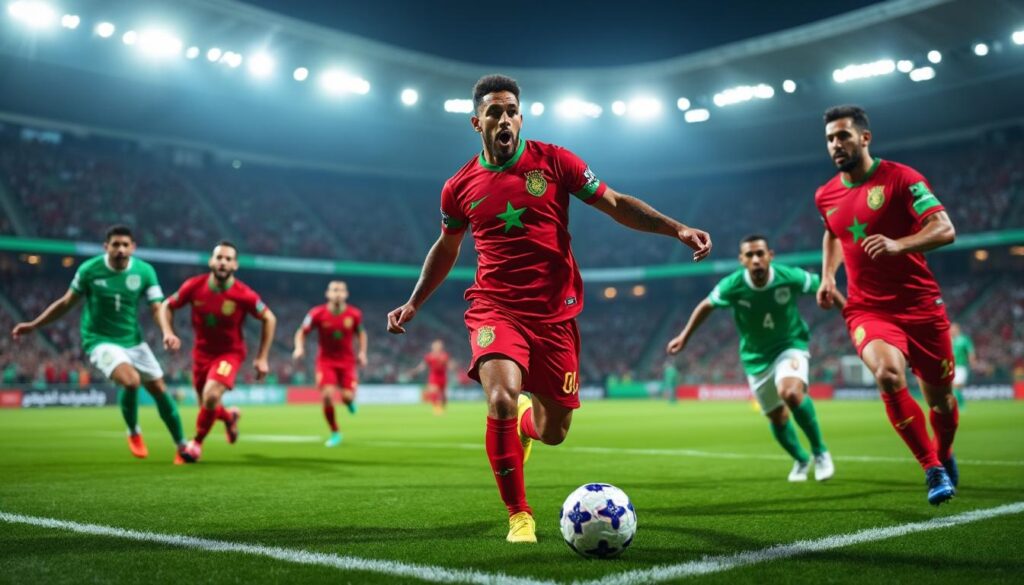 revivez le match intense entre le maroc et l'arabie saoudite en coupe arabe des nations, où les lions de l'atlas prennent l'avantage face à l'équipe d'hervé renard.
