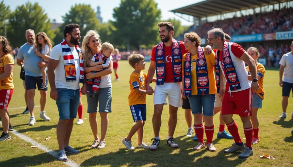 découvrez la passion du football amateur avec l'asc vivaux-sauvagère qui célèbre une grande réunion familiale riche en émotions et convivialité.