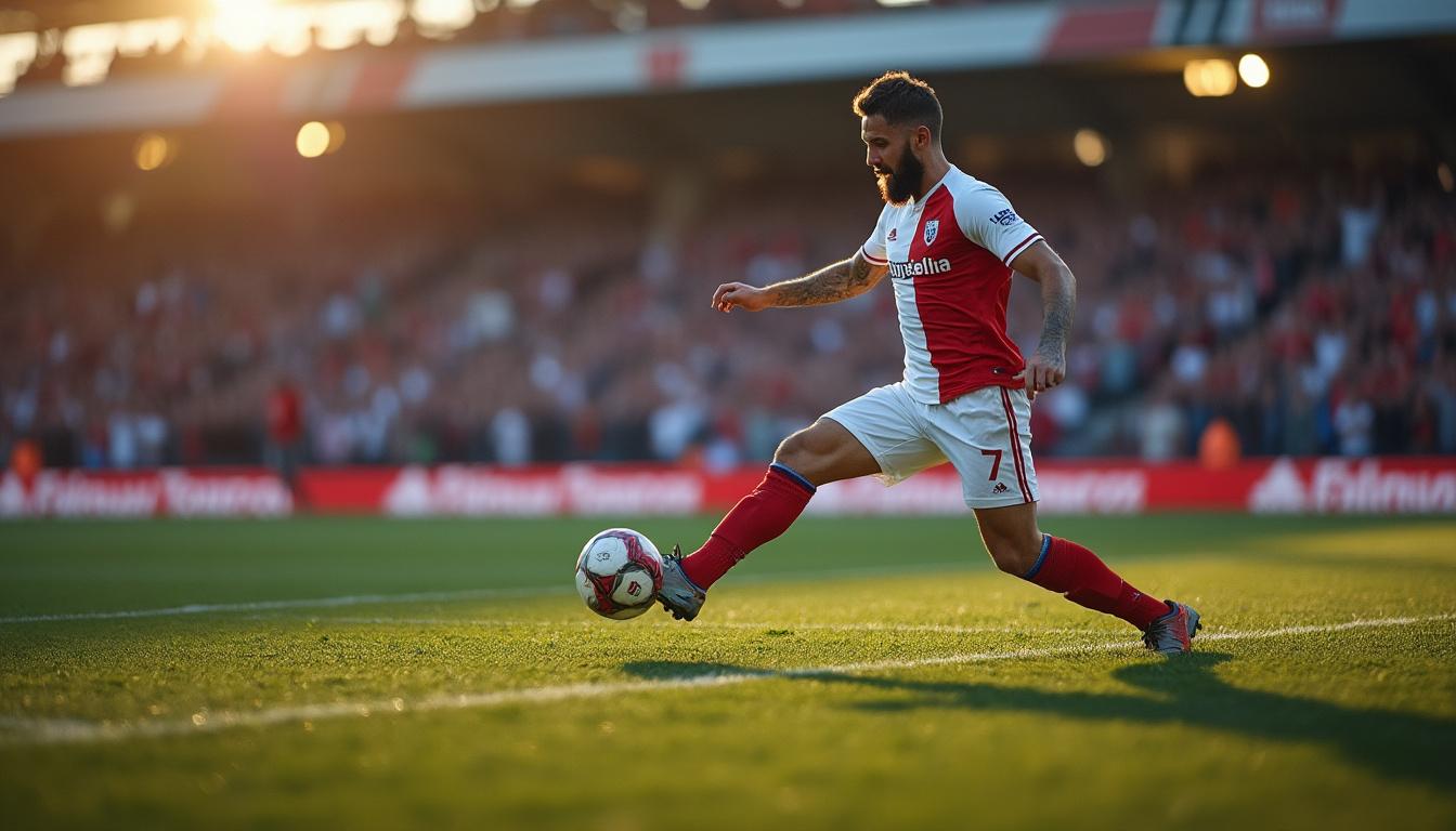 découvrez les prouesses d'andy delort en régional 2 à ajaccio, où ses dribbles, petits ponts et gestes techniques spectaculaires enchantent les fans de football.