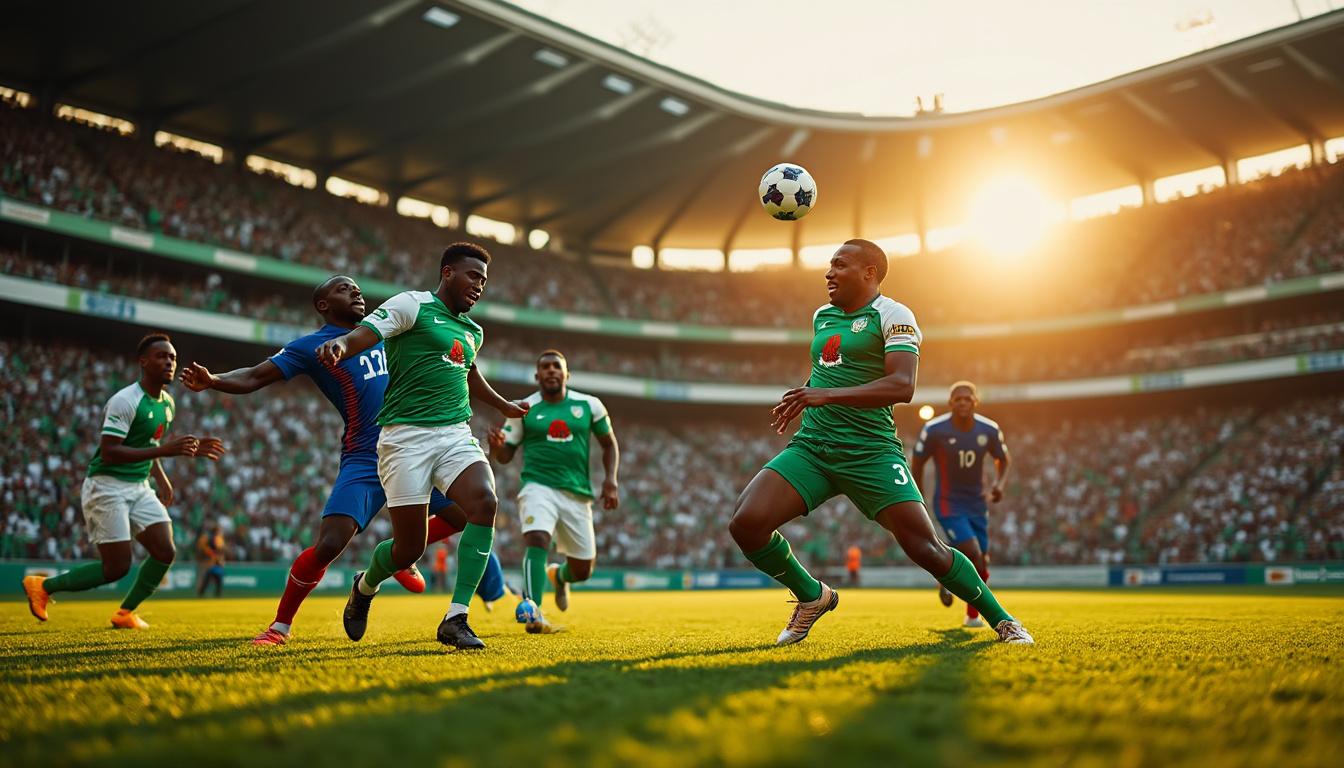 Podcast « Afrique Football Club » : Analyse des raisons qui font de l'Algérie la favorite face à la RDC 2 découvrez dans le podcast « afrique football club » une analyse approfondie des raisons qui placent l'algérie en favorite face à la rdc, avec des insights sur les performances, stratégies et talents clés des équipes.