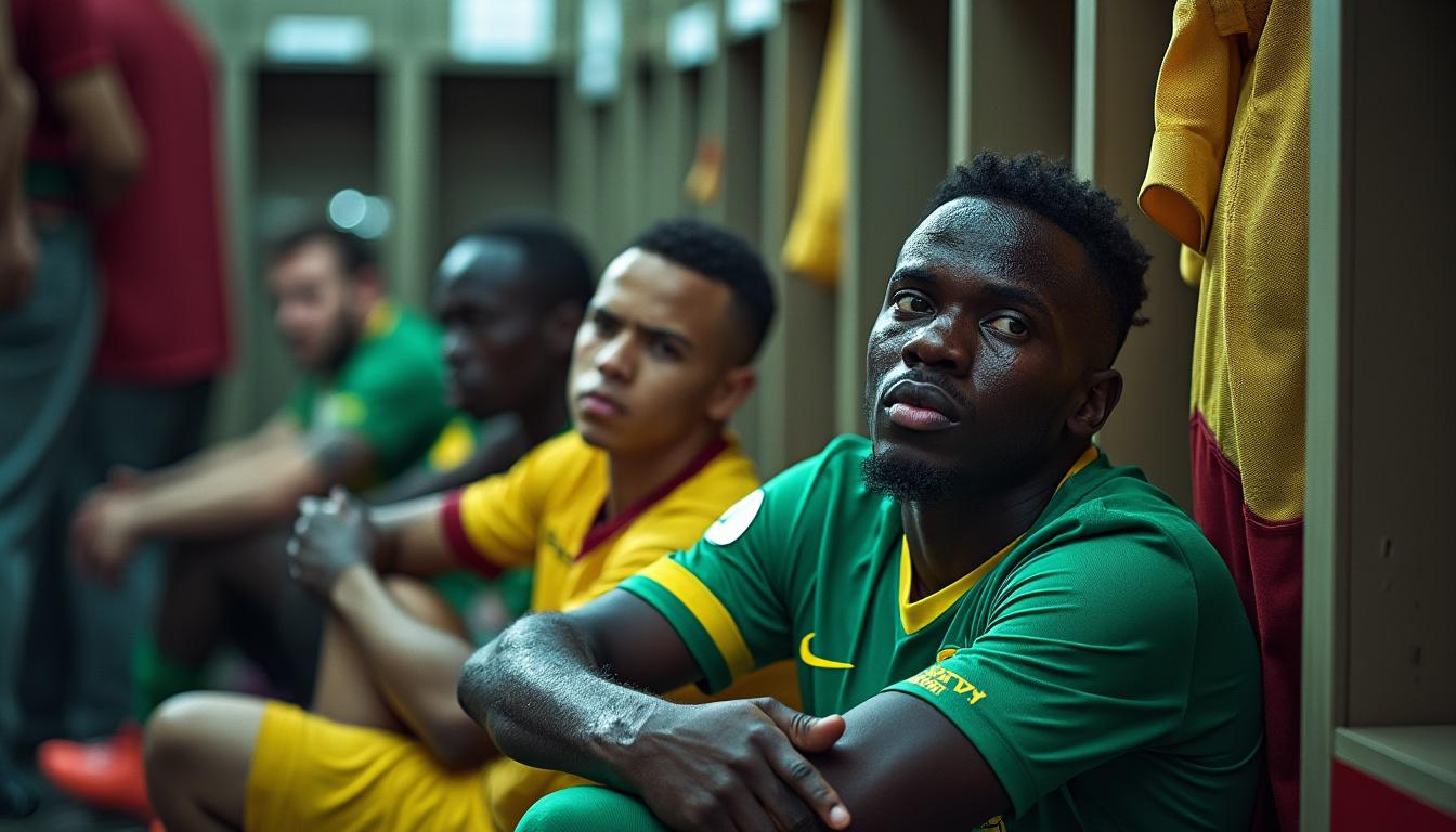 avant la finale de la can 2025 entre le sénégal et le maroc, jakobs suspecte un possible empoisonnement après l'effondrement soudain de trois joueurs, soulevant des inquiétudes sur la sécurité des athlètes.