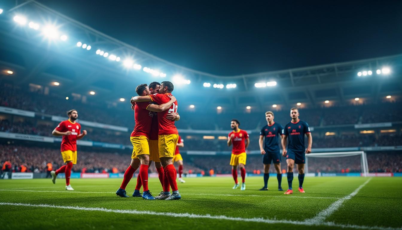Football : Le Mans FC crée la surprise en s'imposant face à Troyes, le leader de la Ligue 2 2 découvrez comment le mans fc a créé la surprise en battant le leader de la ligue 2, troyes, dans un match de football palpitant.