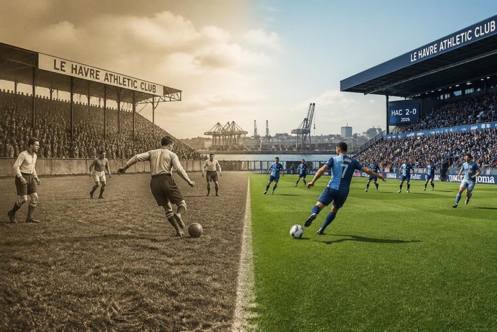 découvrez l'histoire riche du havre athletic club et ses ambitions pour 2026, entre patrimoine sportif et projets innovants.