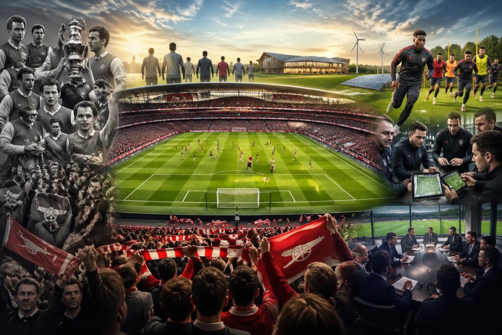 découvrez le parcours d'arsenal football club, de son histoire riche à ses évolutions majeures, en passant par les enjeux actuels qui façonnent son avenir.