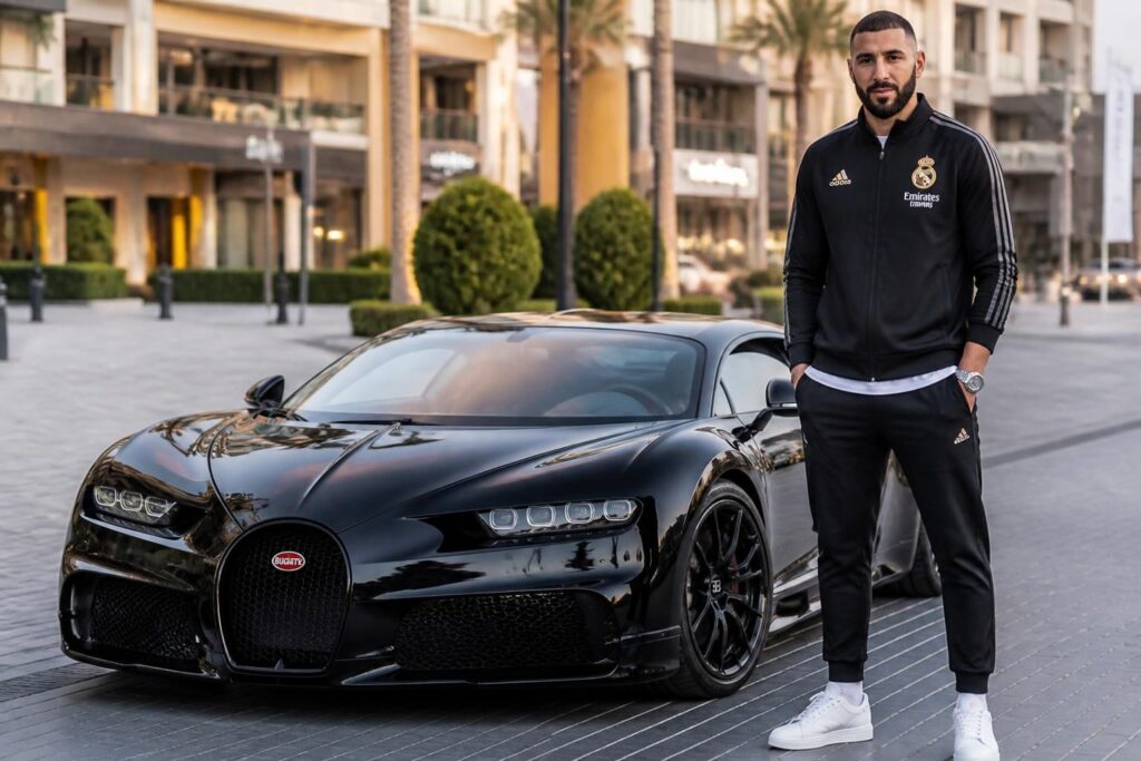 découvrez la collaboration exclusive entre bugatti et karim benzema, un duo de luxe qui allie performance sportive et excellence automobile.
