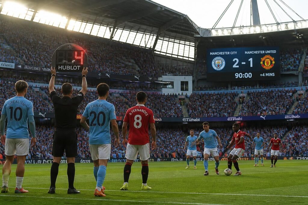 découvrez la durée totale d'un match de football, incluant les deux mi-temps et les arrêts de jeu, pour mieux comprendre le déroulement du jeu.
