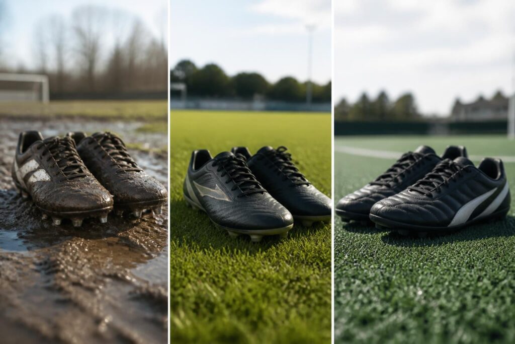 découvrez comment choisir les crampons adaptés à chaque type de terrain pour optimiser votre performance et votre sécurité lors de vos sorties.